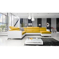 Ecksofa in U-Form Arco VII mit Schlaffunktion – Eleganz trifft Funktionalität