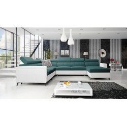 Ecksofa in U-Form Arco VII mit Schlaffunktion – Eleganz trifft Funktionalität