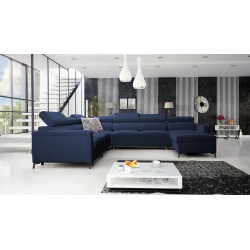 U-shaped corner sofa Arco VII with sleeping function – where elegance meets functionality