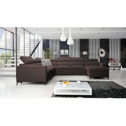 U-shaped corner sofa Arco VII with sleeping function – where elegance meets functionality