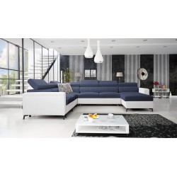 U-shaped corner sofa Arco VII with sleeping function – where elegance meets functionality