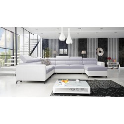 U-shaped corner sofa Arco VII with sleeping function – where elegance meets functionality