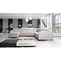 Sofá en forma de U Arco VII con función de cama: la elegancia se encuentra con la funcionalidad.