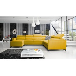 U-shaped corner sofa Arco VII with sleeping function – where elegance meets functionality