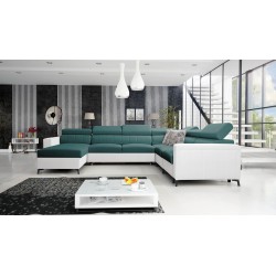 Ecksofa in U-Form Arco VII mit Schlaffunktion – Eleganz trifft Funktionalität