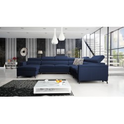 U-shaped corner sofa Arco VII with sleeping function – where elegance meets functionality
