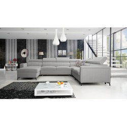 Sofá en forma de U Arco VII con función de cama: la elegancia se encuentra con la funcionalidad.