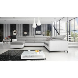 Sofá en forma de U Arco VII con función de cama: la elegancia se encuentra con la funcionalidad.