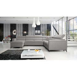 U-shaped corner sofa Arco VII with sleeping function – where elegance meets functionality