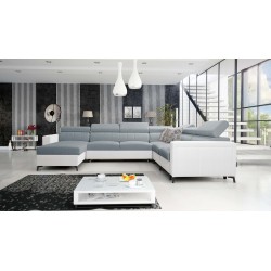 U-shaped corner sofa Arco VII with sleeping function – where elegance meets functionality