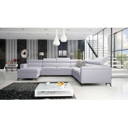 U-shaped corner sofa Arco VII with sleeping function – where elegance meets functionality