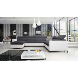 U-shaped corner sofa Arco VII with sleeping function – where elegance meets functionality