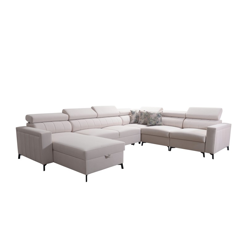 Ecksofa in U-Form Arco VII mit Schlaffunktion – Eleganz trifft Funktionalität