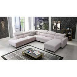 Arco IX - Sofá Esquinero de Lujo con Función de Cama | Mueble Cómodo y Práctico