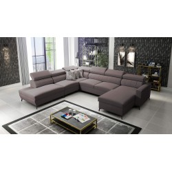 Arco IX - Sofá Esquinero de Lujo con Función de Cama | Mueble Cómodo y Práctico