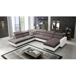 Arco IX - Sofá Esquinero de Lujo con Función de Cama | Mueble Cómodo y Práctico