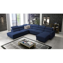 Arco IX - Sofá Esquinero de Lujo con Función de Cama | Mueble Cómodo y Práctico