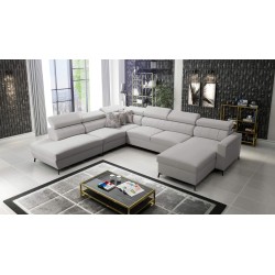 Arco IX - Sofá Esquinero de Lujo con Función de Cama | Mueble Cómodo y Práctico