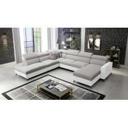 Arco IX - Sofá Esquinero de Lujo con Función de Cama | Mueble Cómodo y Práctico