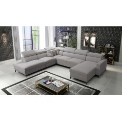 Arco IX - Sofá Esquinero de Lujo con Función de Cama | Mueble Cómodo y Práctico