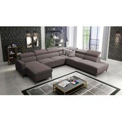 Arco IX - Sofá Esquinero de Lujo con Función de Cama | Mueble Cómodo y Práctico