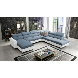 Arco IX - Sofá Esquinero de Lujo con Función de Cama | Mueble Cómodo y Práctico