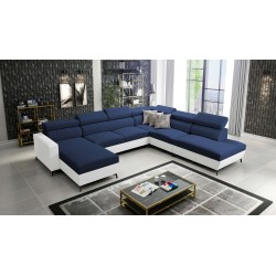 Arco IX - Sofá Esquinero de Lujo con Función de Cama | Mueble Cómodo y Práctico