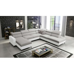 Arco IX - Sofá Esquinero de Lujo con Función de Cama | Mueble Cómodo y Práctico