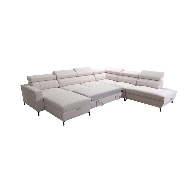 Arco IX - Luxus-Ecksofa mit Schlaffunktion | Bequemes und Praktisches Möbelstück
