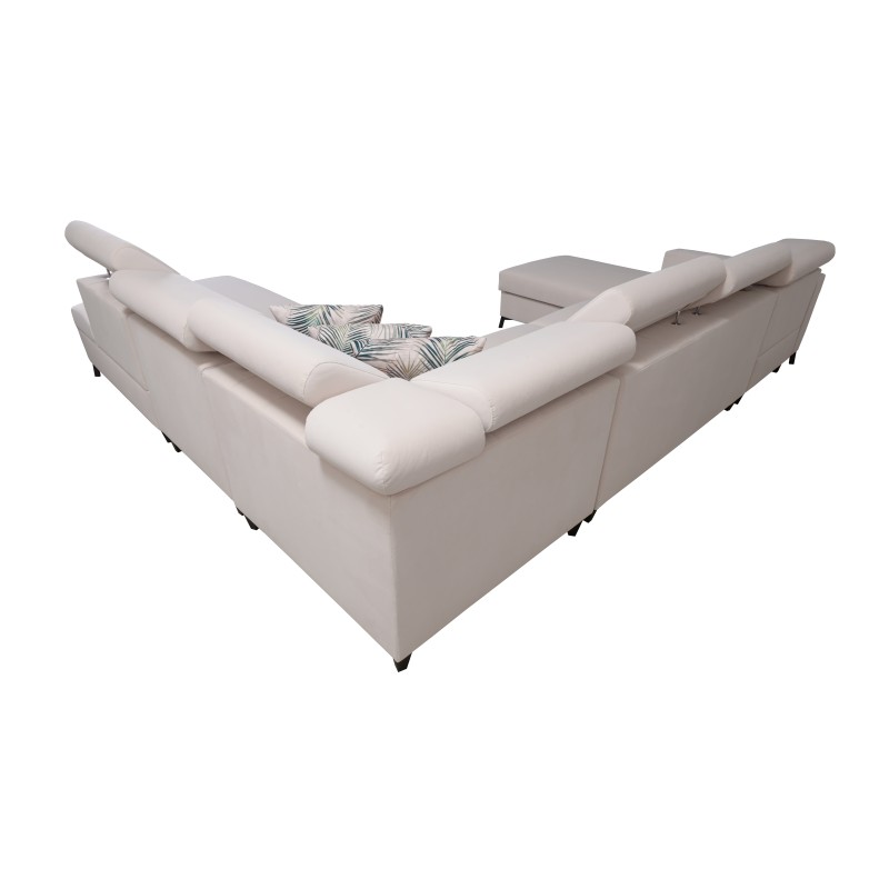 Arco IX - Luxus-Ecksofa mit Schlaffunktion | Bequemes und Praktisches Möbelstück