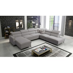 Arco IX - Luxus-Ecksofa mit Schlaffunktion | Bequemes und Praktisches Möbelstück