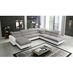 Arco IX - Sofá Esquinero de Lujo con Función de Cama | Mueble Cómodo y Práctico