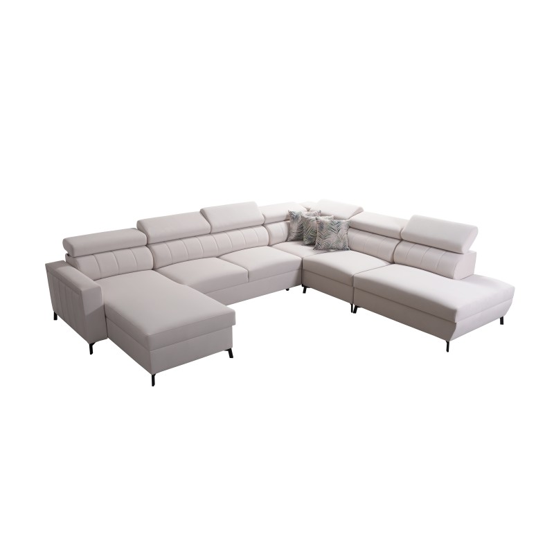 Arco IX - Sofá Esquinero de Lujo con Función de Cama | Mueble Cómodo y Práctico