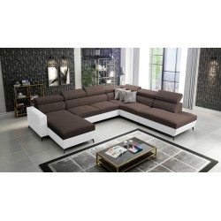 Arco IX - Sofá Esquinero de Lujo con Función de Cama | Mueble Cómodo y Práctico