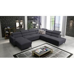 Arco IX - Luxus-Ecksofa mit Schlaffunktion | Bequemes und Praktisches Möbelstück