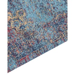 Dywan bawełniany 200 x 300 cm niebieski KANSU