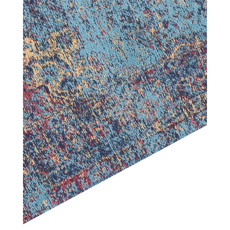 Dywan bawełniany 200 x 300 cm niebieski KANSU