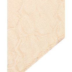 Dywan sztuczne futro królika 80 x 150 cm beżowy GHARO