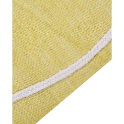 Dywan zewnętrzny 140 x 200 cm żółty YAVU