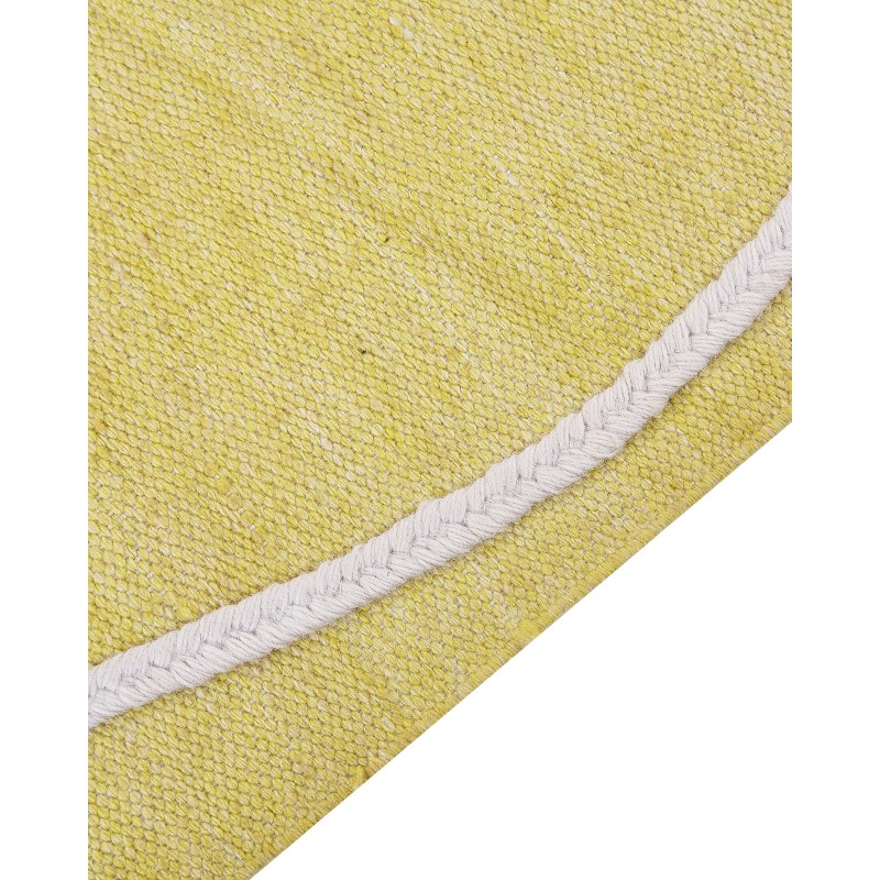 Dywan zewnętrzny 140 x 200 cm żółty YAVU