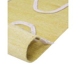 Dywan zewnętrzny 140 x 200 cm żółty YAVU