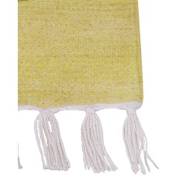 Dywan zewnętrzny 140 x 200 cm żółty YAVU