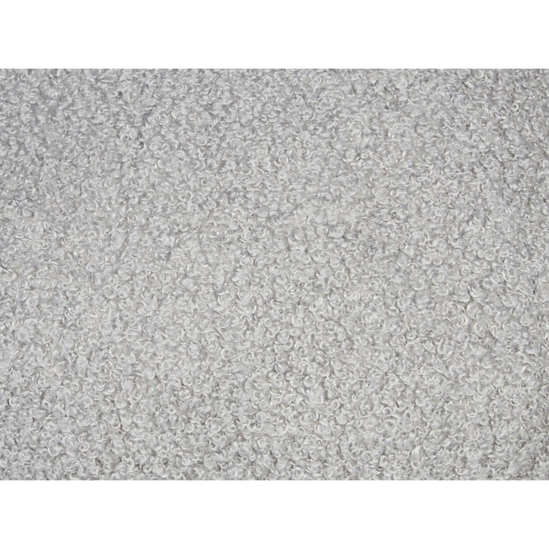 Poduszka dekoracyjna ANGELONIA Boucle 45 x 45 cm Szary Jednolity
