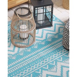 Dywan zewnętrzny 120 x 180 cm turkusowy NAGPUR