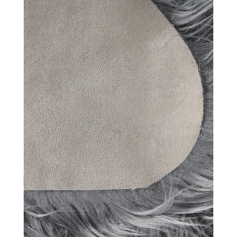 Sztuczna skóra owcza szara MUNGO