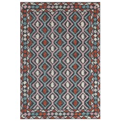 Dywan wełniany 160 x 230 cm wielokolorowy HAYMANA