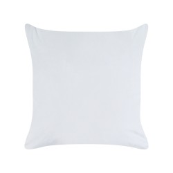 2 bawełniane poduszki dekoracyjne dla dzieci w rybki 45 x 45 cm białe TWEEDIA