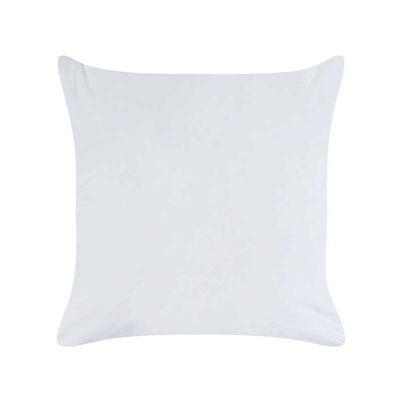 2 bawełniane poduszki dekoracyjne dla dzieci w rybki 45 x 45 cm białe TWEEDIA