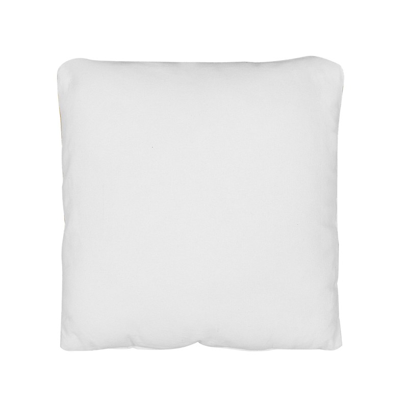 Bawełniana poduszka dla dzieci miś 45 x 45 cm pomarańczowa WARANASI