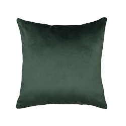 Zestaw 2 poduszek dekoracyjnych BLITZEN Welur 45 x 45 cm Ciemnozielony Wzór świąteczny